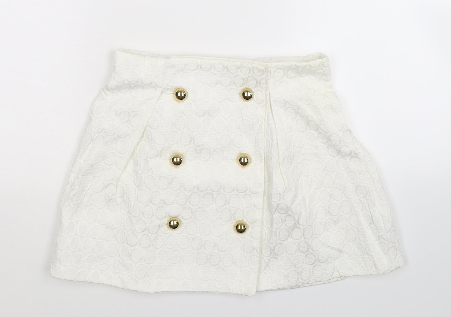 River Island Womens White   Maxi Skirt Size 8