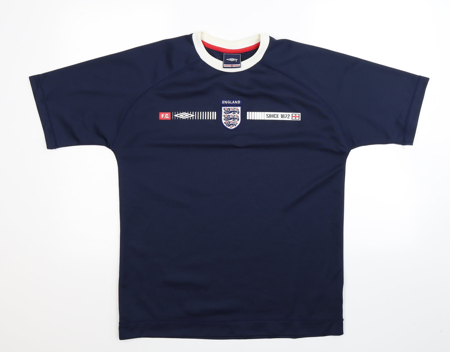 Umbro Mens Blue   Jersey T-Shirt Size M  - England