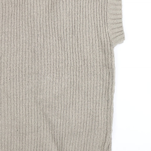 NEXT Womens Grey  Knit Pullover Jumper Size M  - Oversized