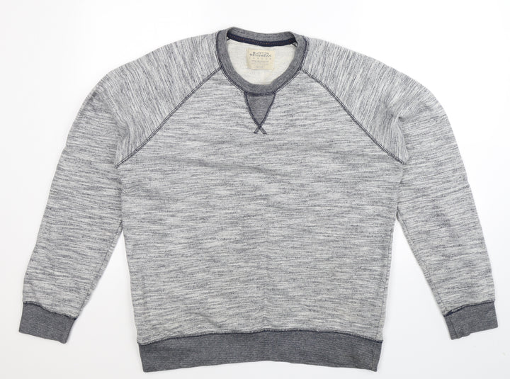 Burton Mens Grey   Pullover Sweatshirt Size M