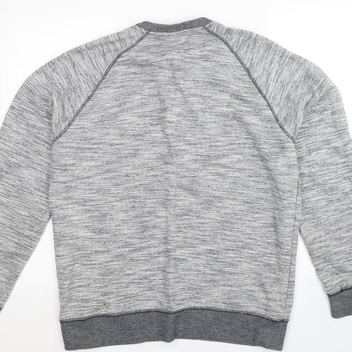 Burton Mens Grey   Pullover Sweatshirt Size M