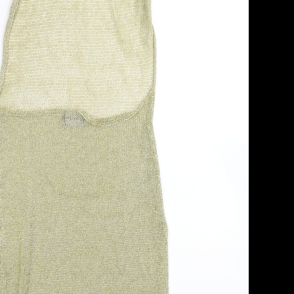 PRETTYLITTLETHING Womens Gold   Mini  Size 10