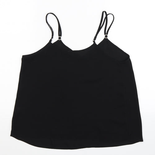 River Island Womens Black   Basic Tank Size 10