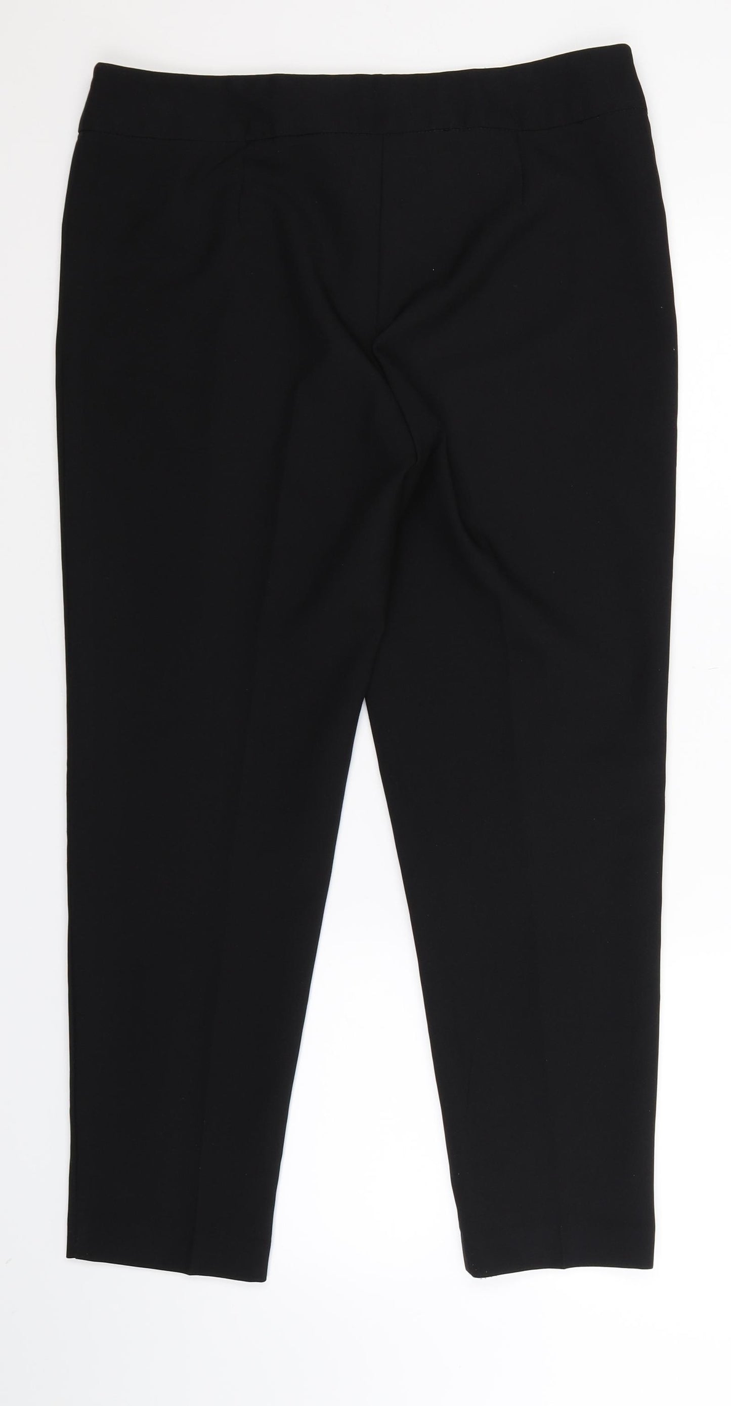 George Womens Black   Trousers  Size 12 L28 in
