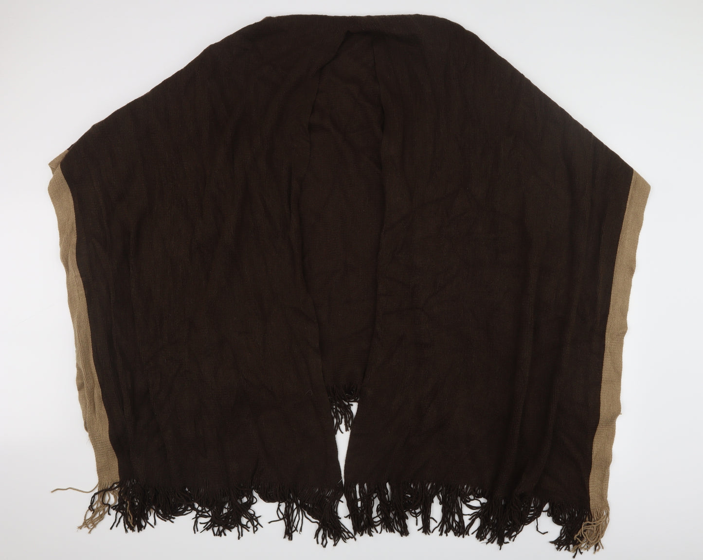 Preworn Womens Brown   Cape Jumper One Size