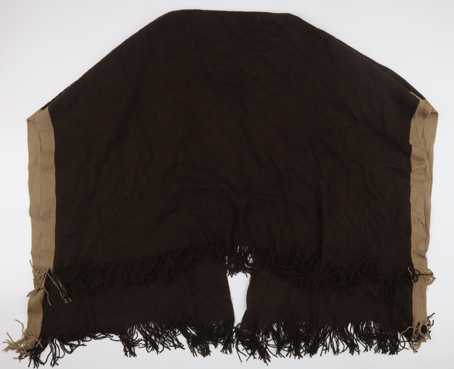 Preworn Womens Brown   Cape Jumper One Size