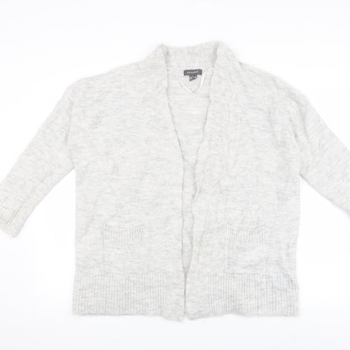 Primark Womens Grey  Knit Cardigan Jumper Size S