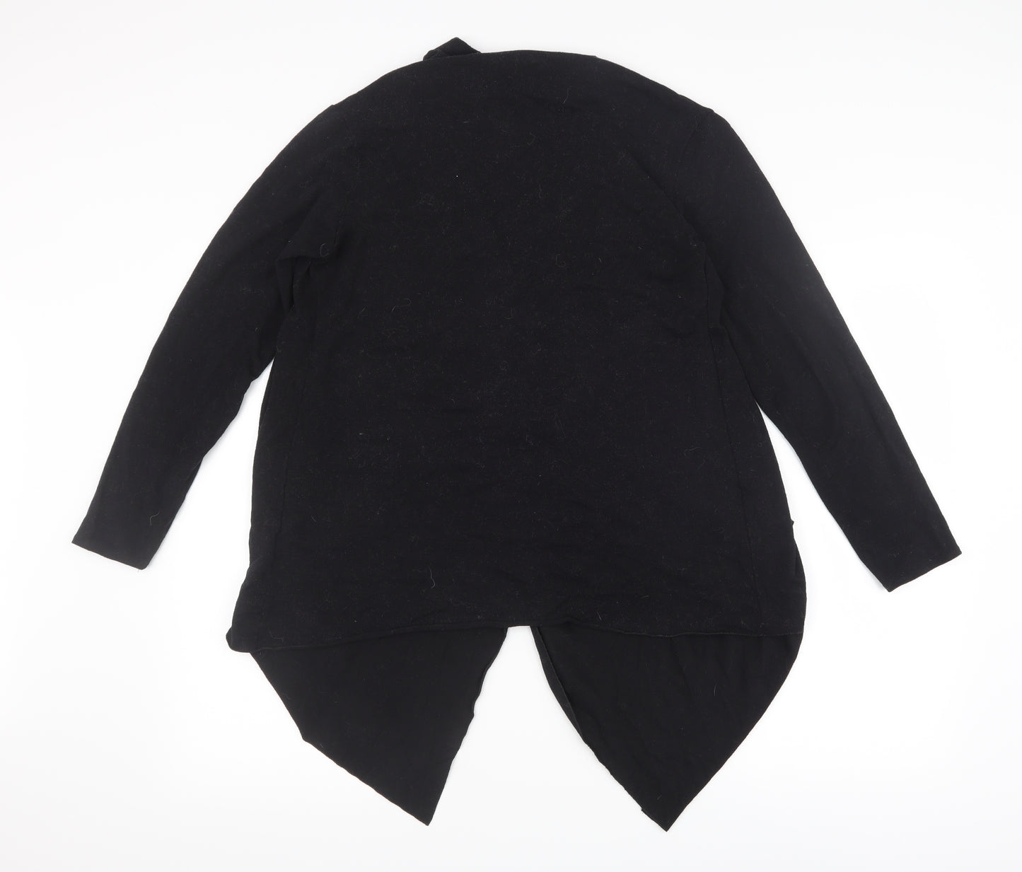 First Womens Black   Cardigan Jumper Size S