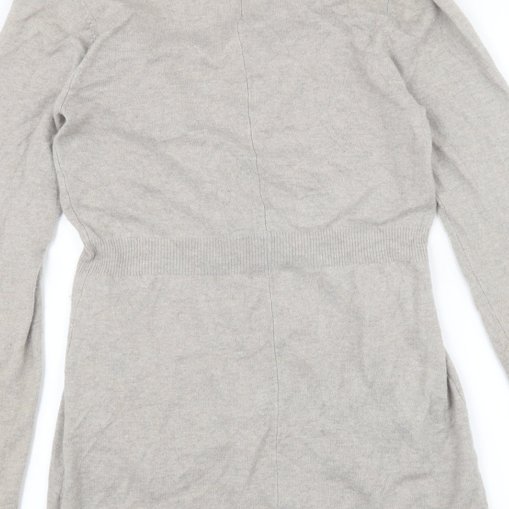Crumpet Womens Beige   Full Zip Jumper Size M