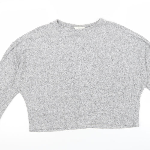 H&M Womens Grey   Pullover Jumper Size XS