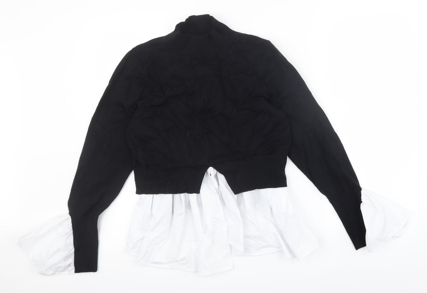 New Look Womens Black   Pullover Jumper Size S