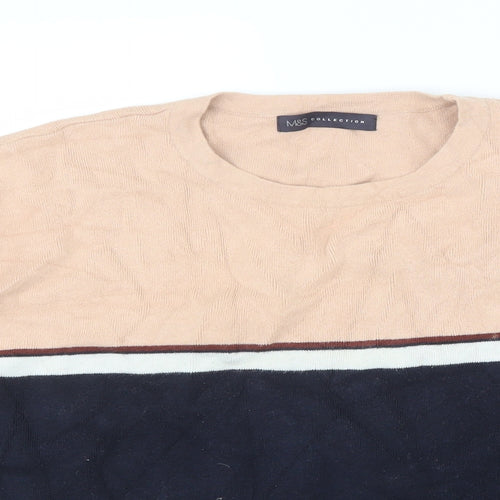 M&S Womens Pink   Pullover Jumper Size M