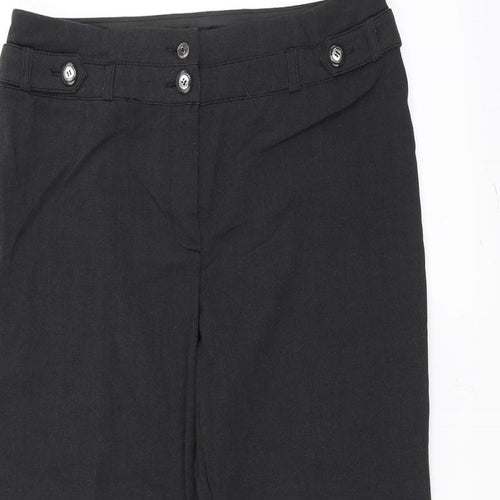 Marks and Spencer Womens Black   Trousers  Size 12 L27 in