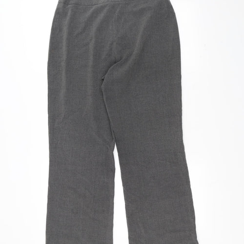 C.M.D Womens Grey   Trousers  Size 12 L29 in