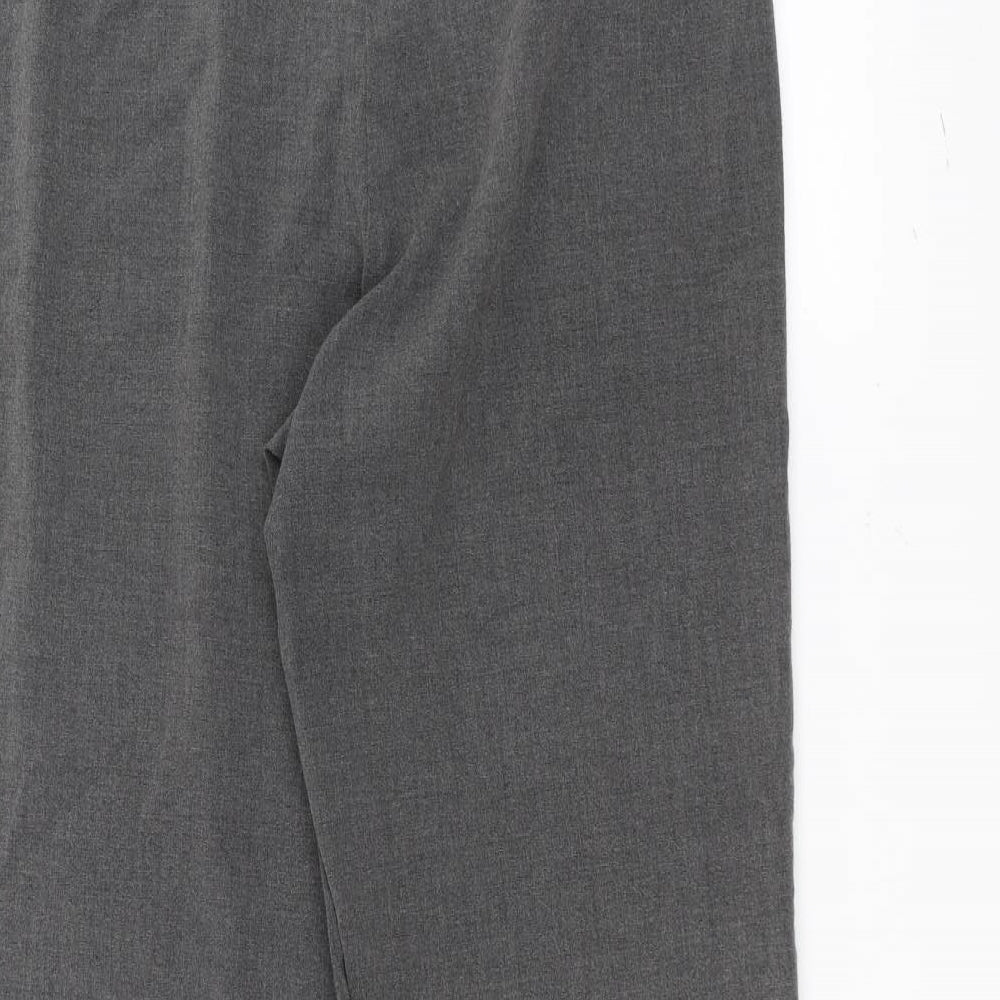 C.M.D Womens Grey   Trousers  Size 12 L29 in