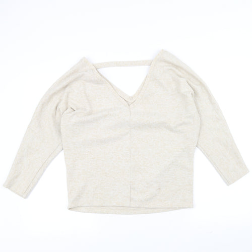 Dorothy Perkins Womens White   Pullover Jumper Size 12