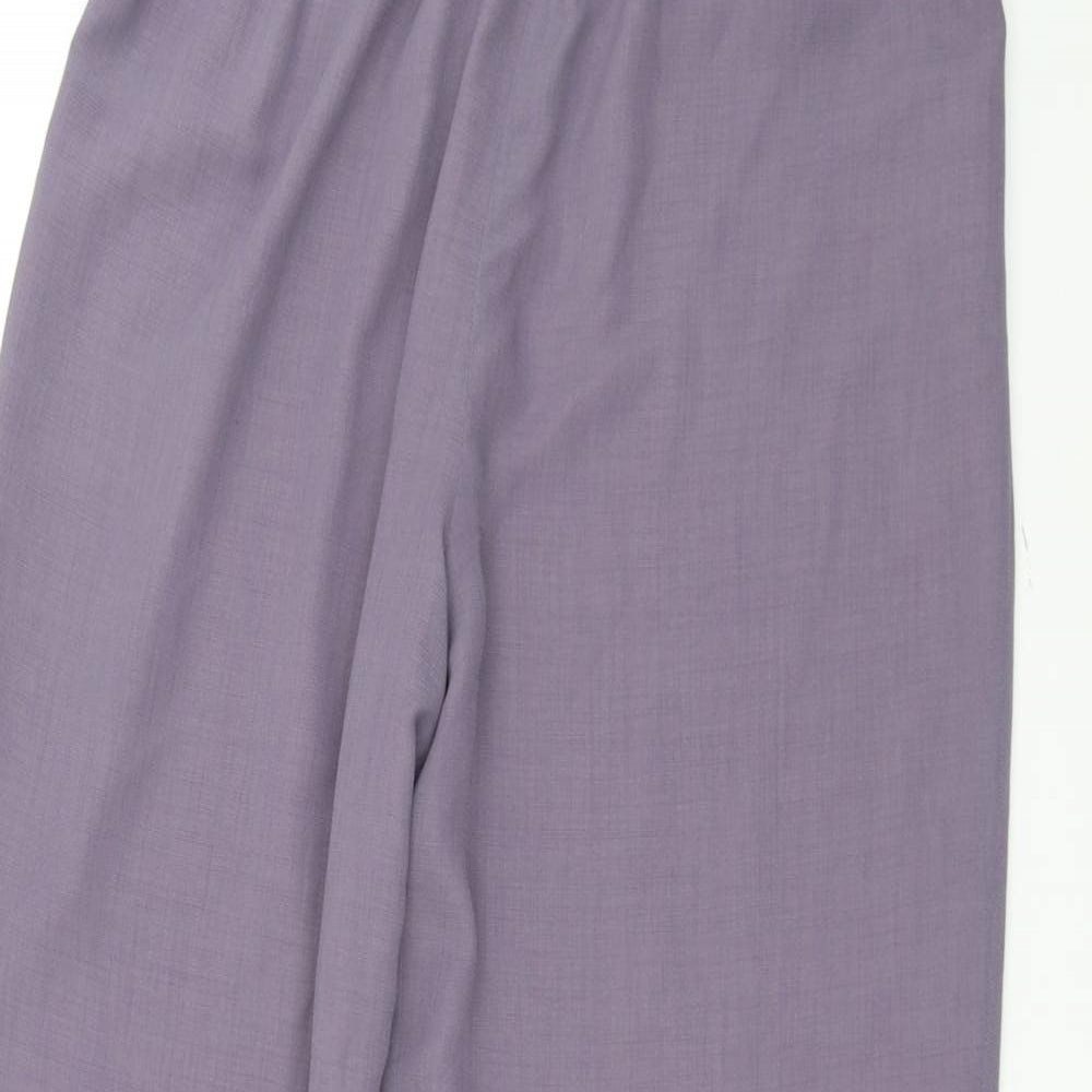 Jaques Vert Womens Purple   Trousers  Size 12 L30 in