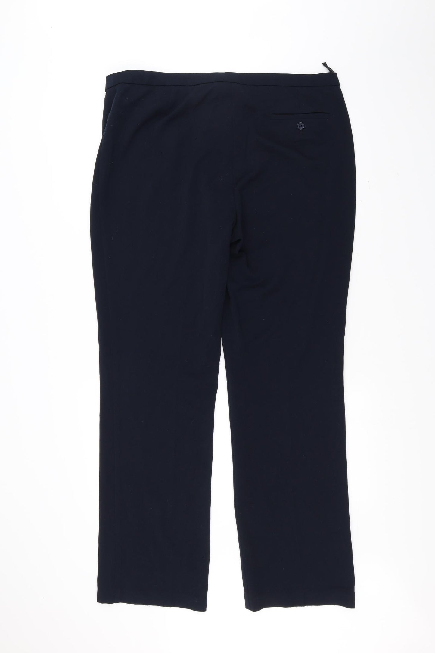 Marks and Spencer Womens Blue   Trousers  Size 18 L30 in