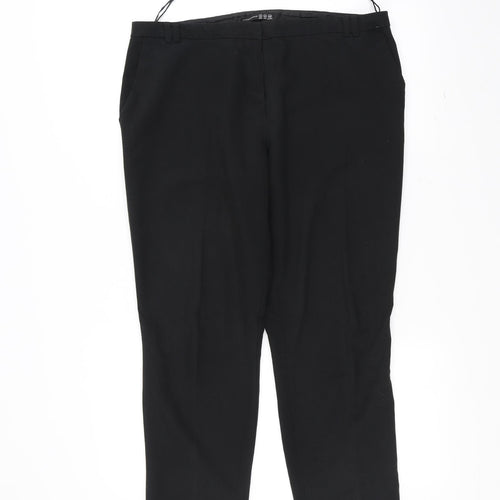 Atmosphere Womens Black   Trousers  Size 14 L27 in