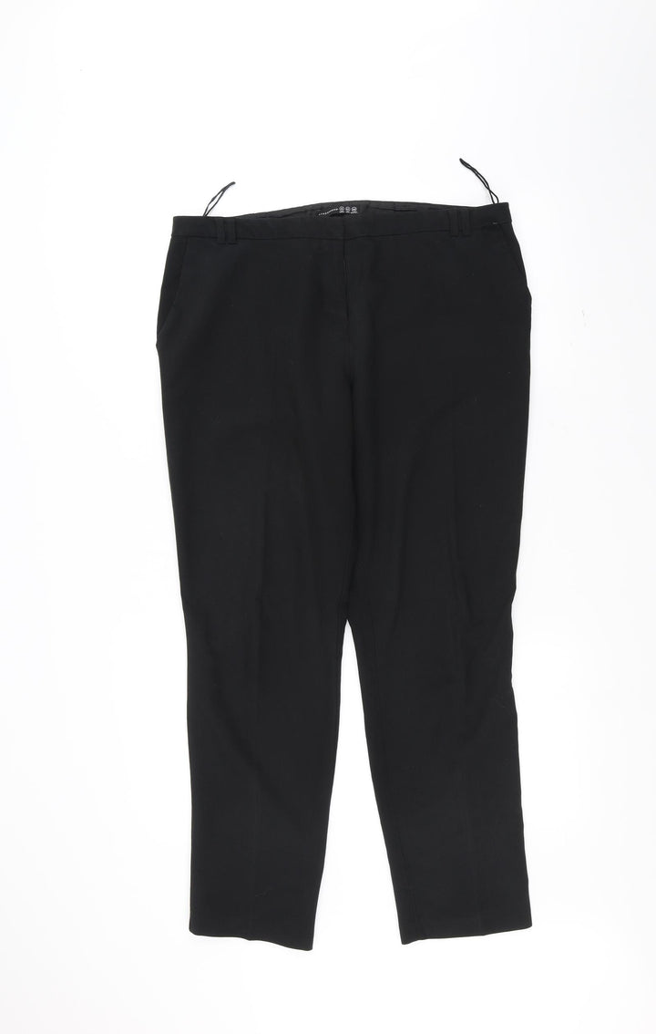 Atmosphere Womens Black   Trousers  Size 14 L27 in