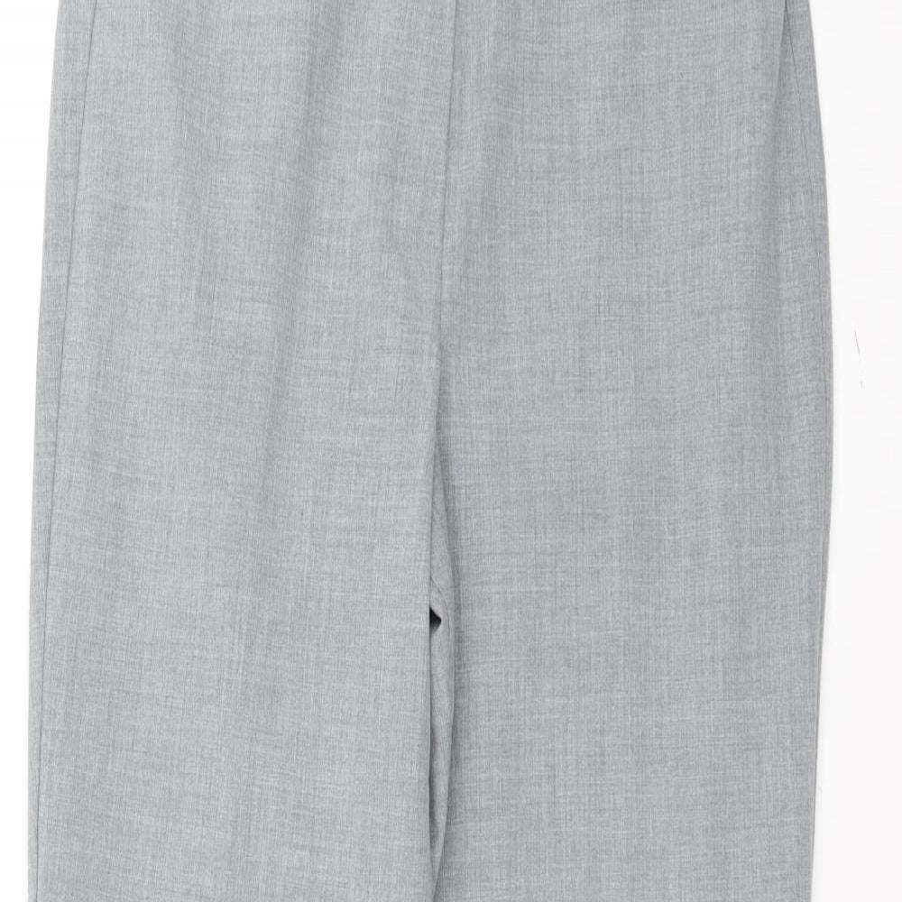 Marks and Spencer Womens Grey   Trousers  Size 10 L29 in