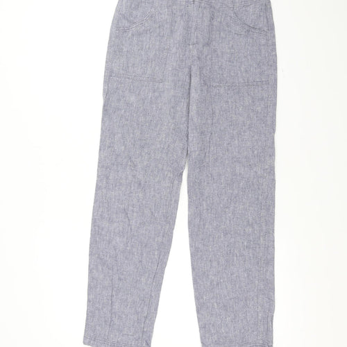 F&F Womens Blue   Trousers  Size 8 L28 in