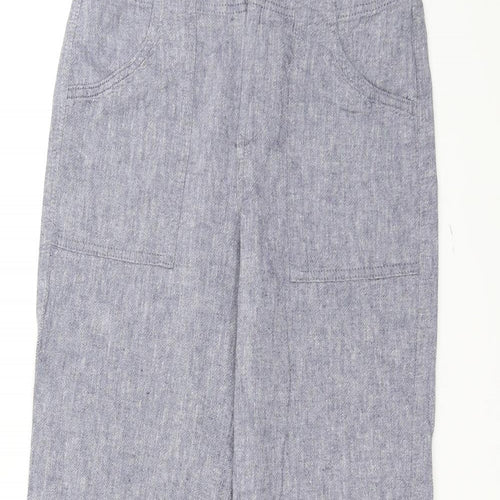 F&F Womens Blue   Trousers  Size 8 L28 in