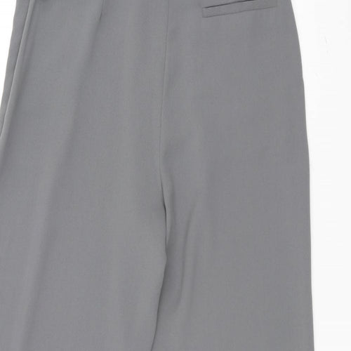 NEXT Womens Grey   Trousers  Size 12 L24 in - Belted