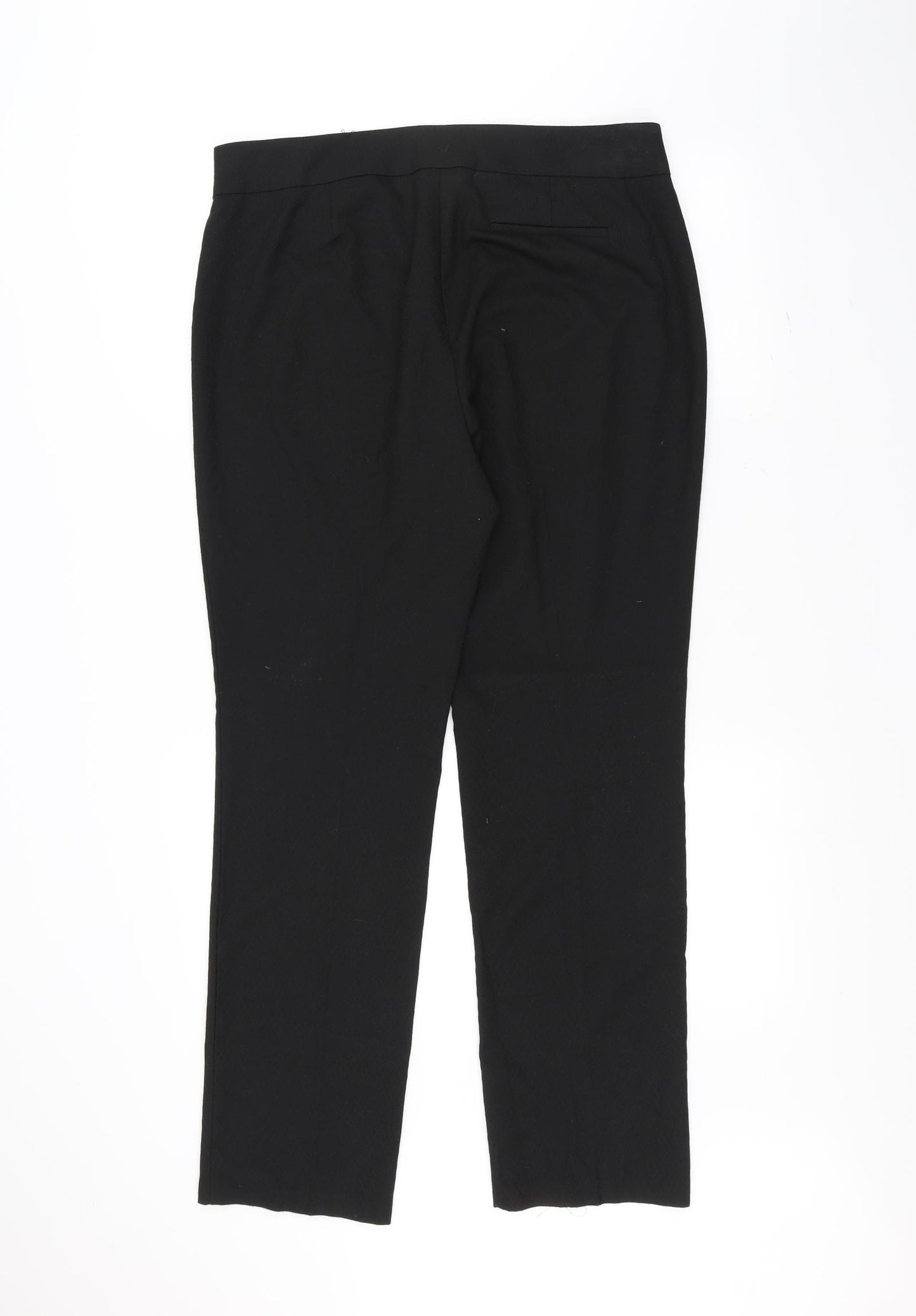 Marks and Spencer Womens Black   Trousers  Size 14 L30 in