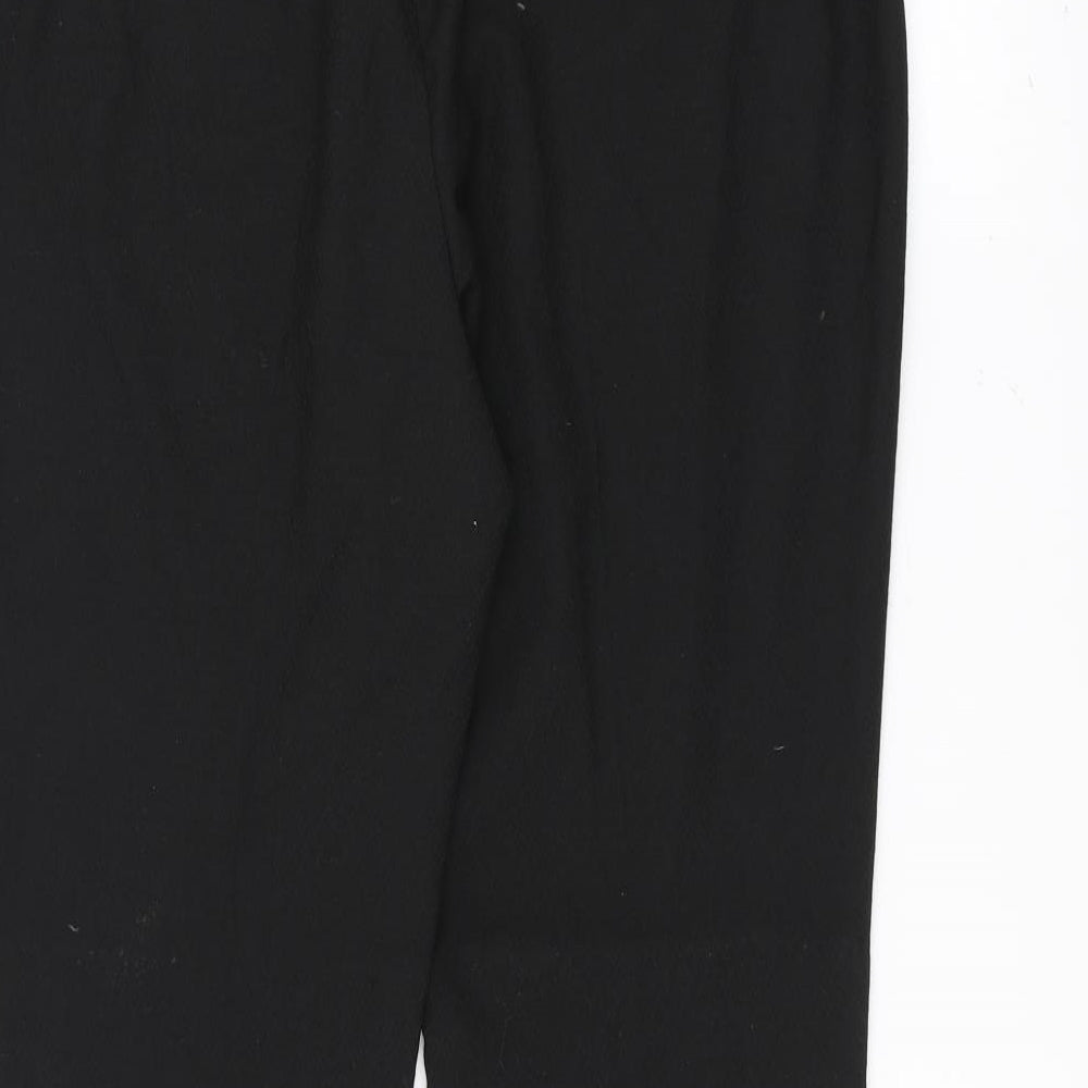 Marks and Spencer Womens Black   Trousers  Size 14 L30 in