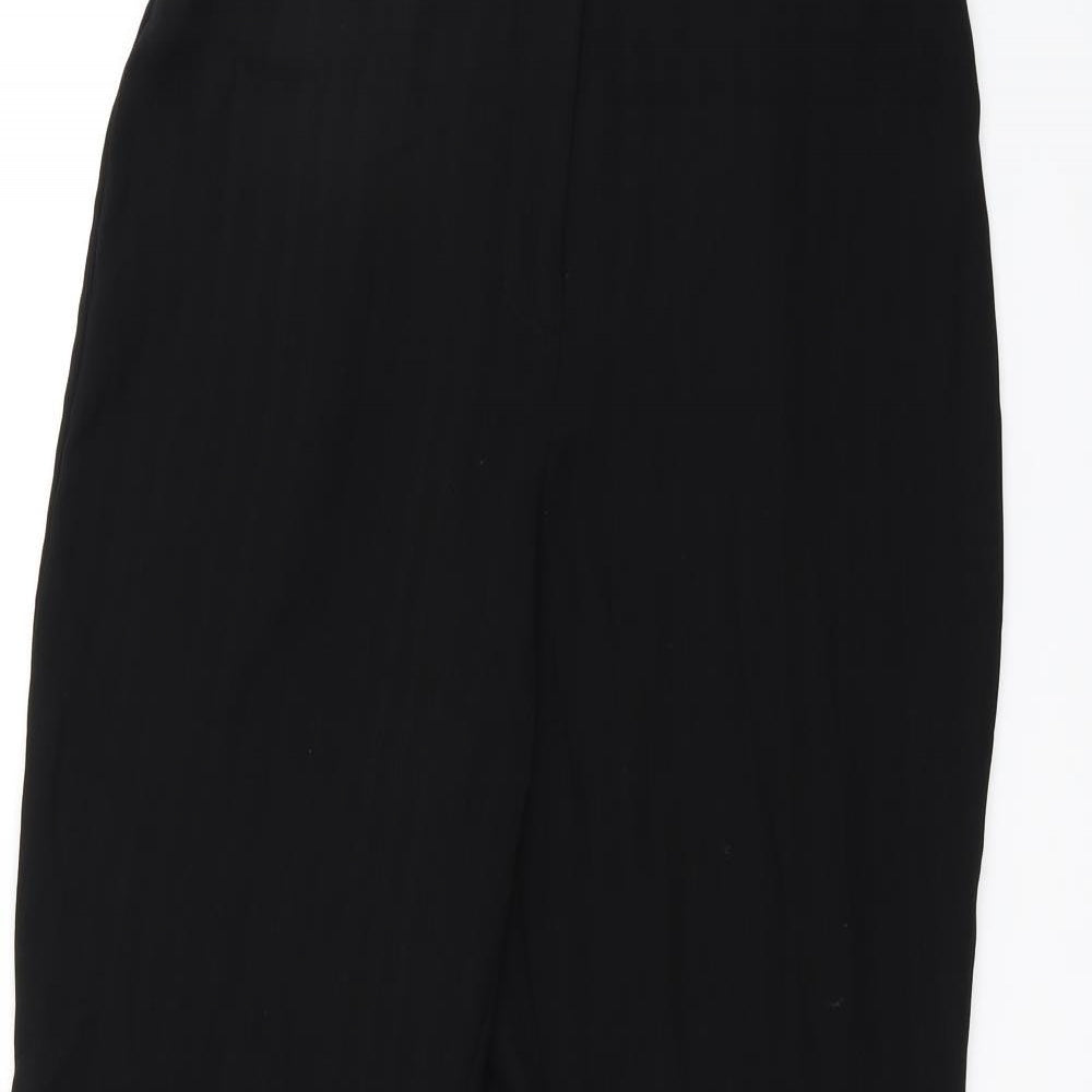 Marks and Spencer Womens Black   Trousers  Size 12 L25 in