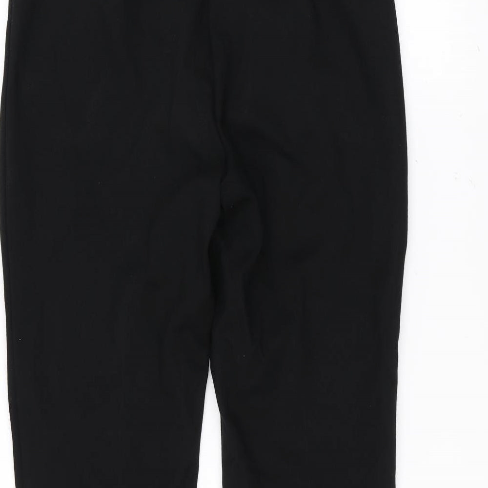 Marks and Spencer Womens Black   Trousers  Size 14 L25 in