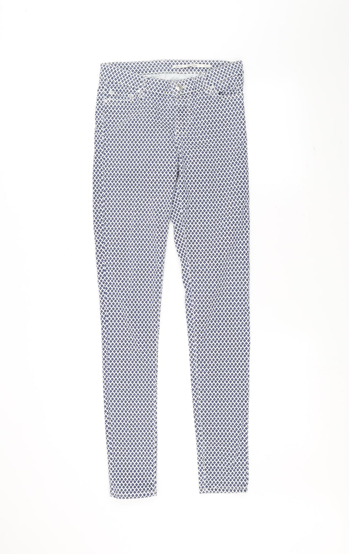 Zara Womens White   Skinny Jeans Size 6 L29 in