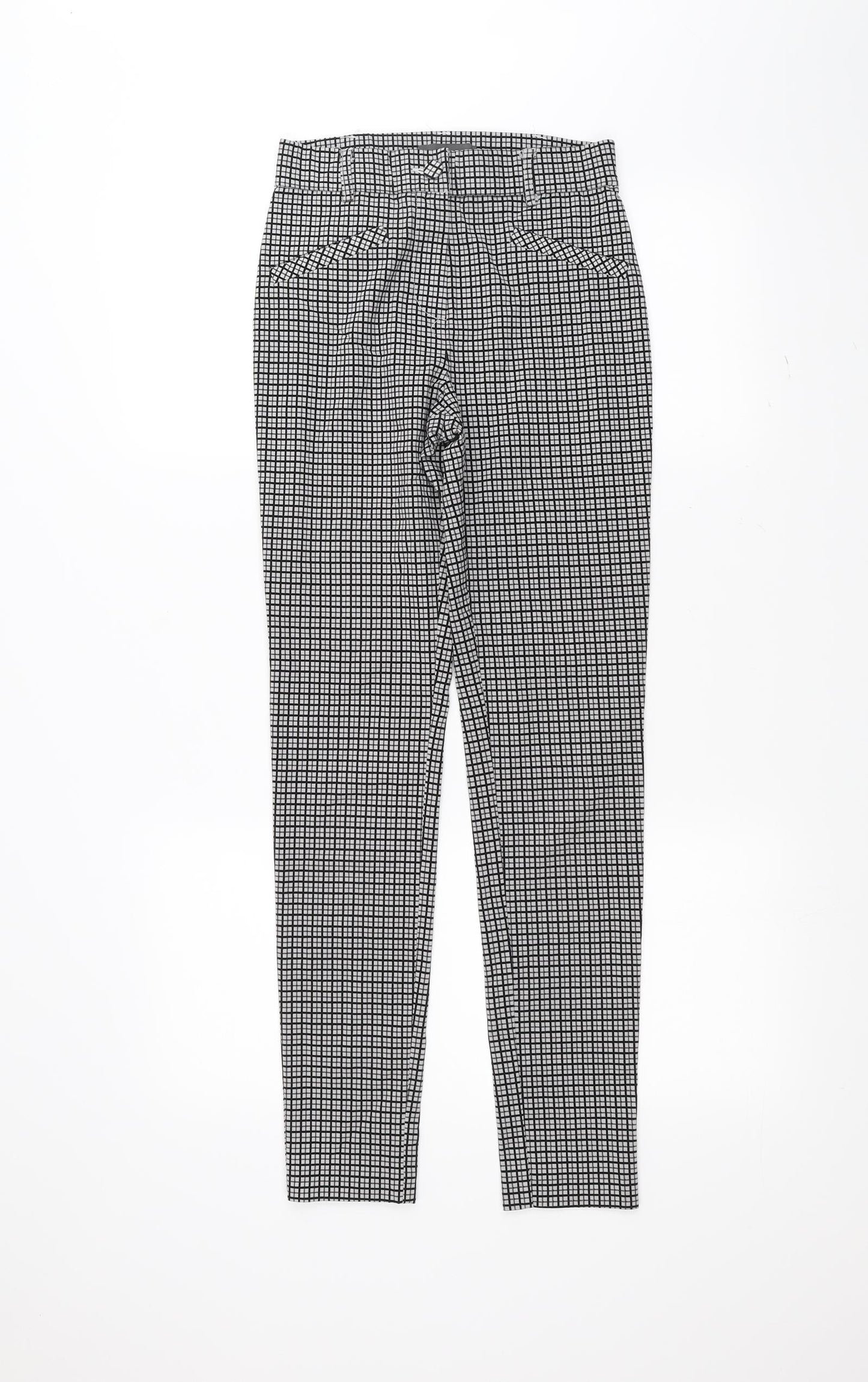 Primark Womens White   Trousers  Size 8 L28 in