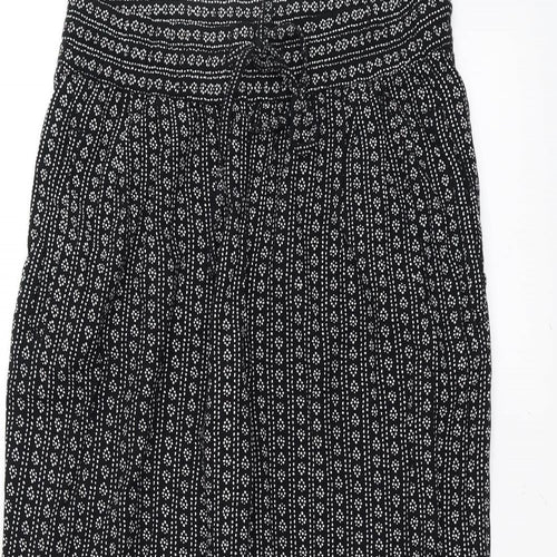 Marks and Spencer Womens Black   Trousers  Size 10 L25 in