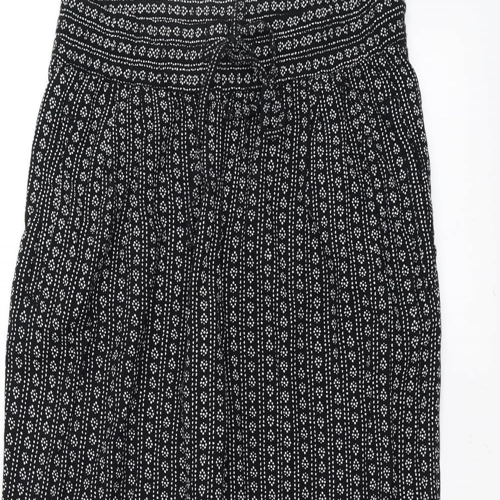 Marks and Spencer Womens Black   Trousers  Size 10 L25 in