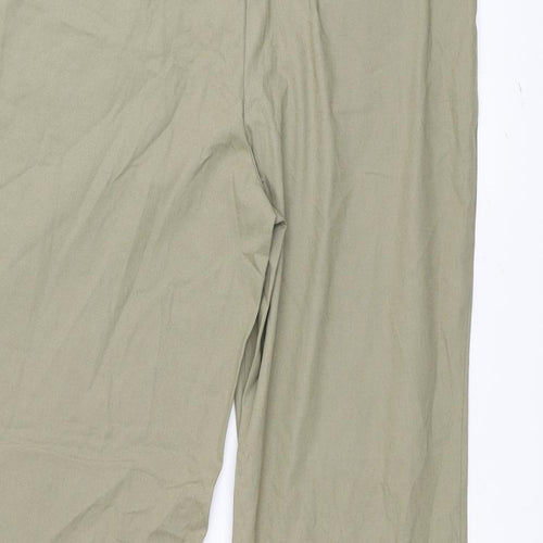 For Women Womens Green   Trousers  Size 18 L28 in