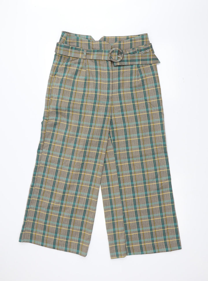 New Look Womens Brown Trousers Size 12 L27 in