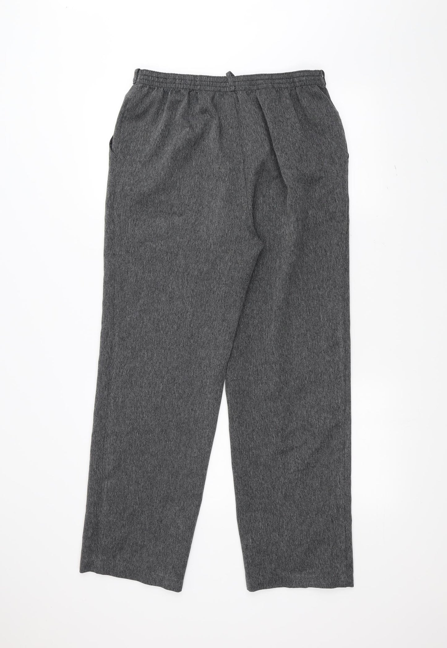 Marks and Spencer Womens Grey   Trousers  Size 12 L27 in