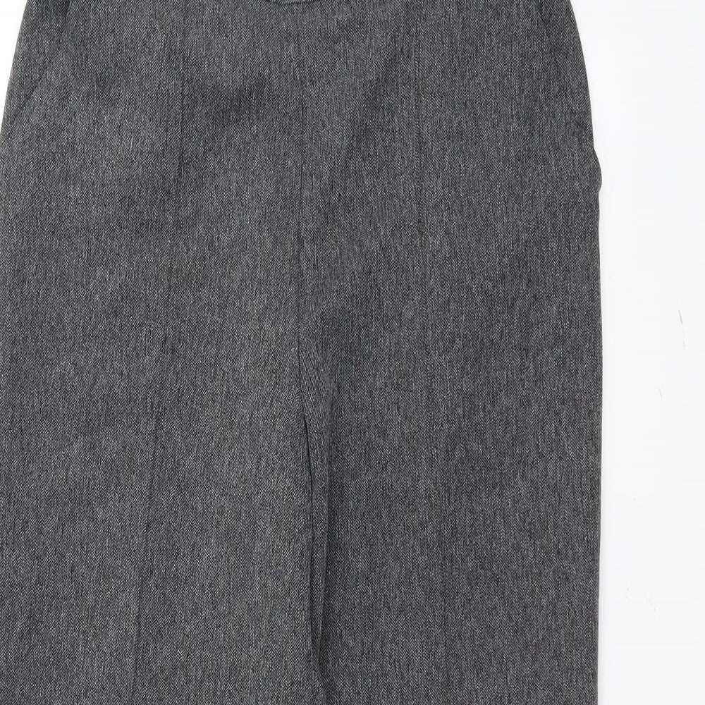 Marks and Spencer Womens Grey   Trousers  Size 12 L27 in