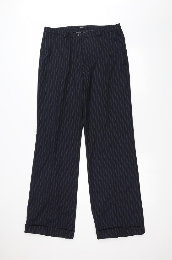 La Redoute Womens Black Trousers Size 12 L31 in