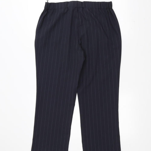 Bonmarché Womens Blue   Trousers  Size 12 L24 in