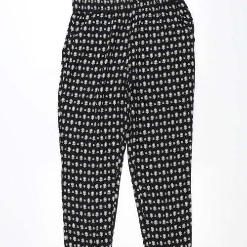 Marks and Spencer Womens Black   Trousers  Size 10 L25 in