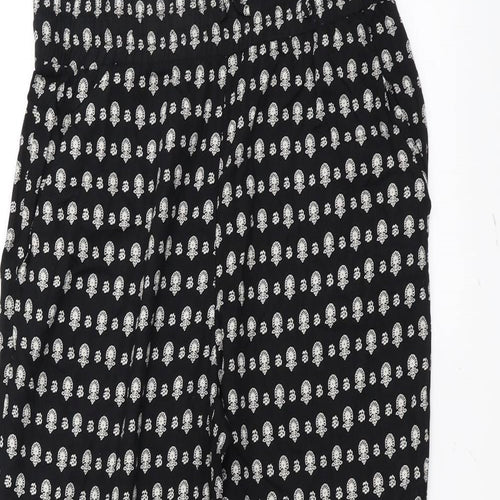 Marks and Spencer Womens Black   Trousers  Size 10 L25 in