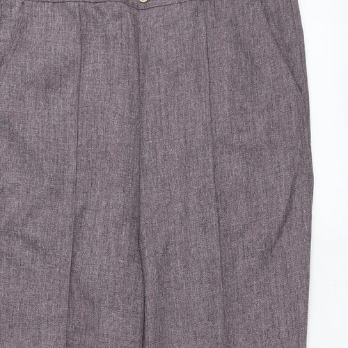 Damart Womens Purple   Trousers  Size 16 L24 in