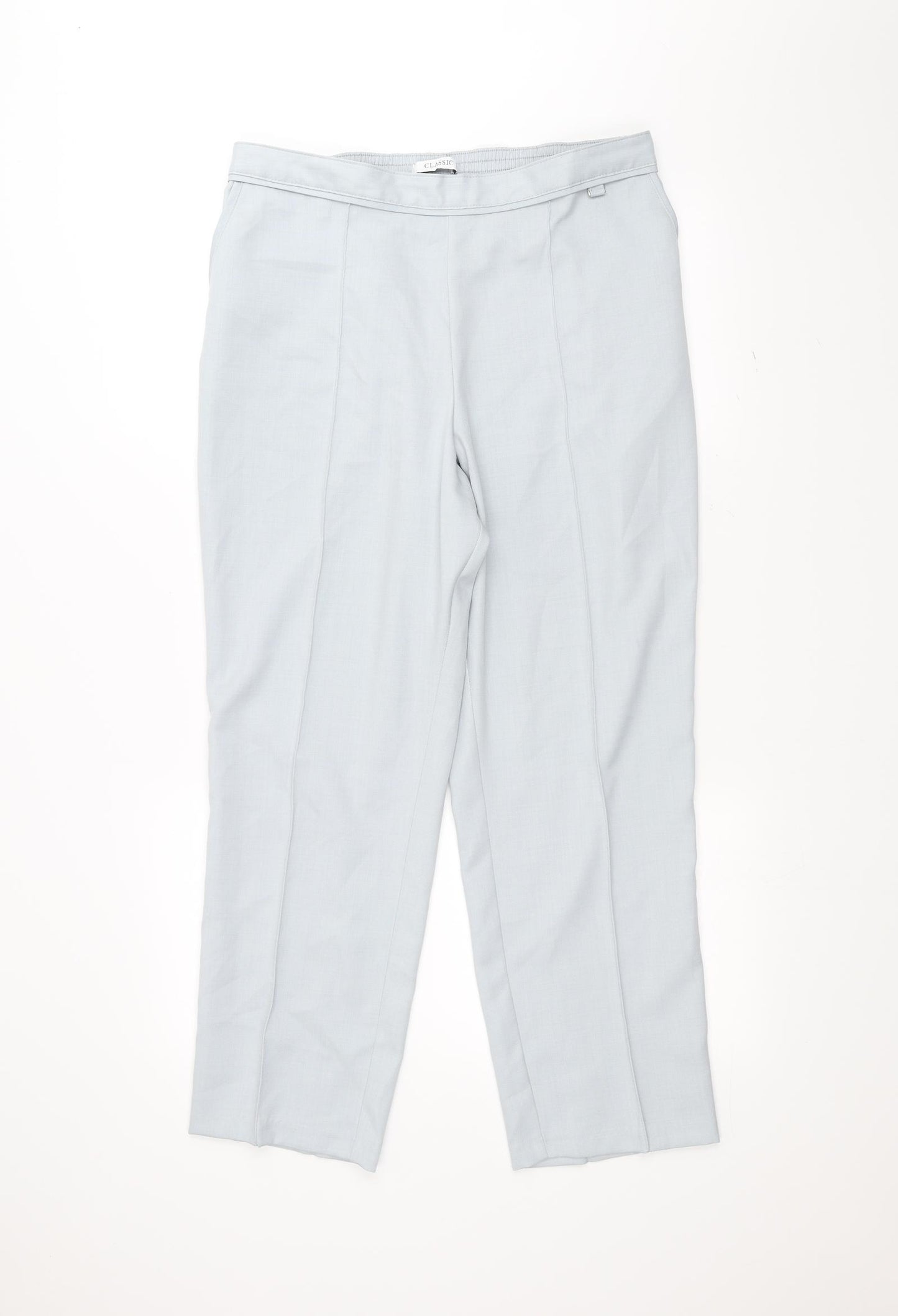 Marks and Spencer Womens Blue   Trousers  Size 14 L26 in