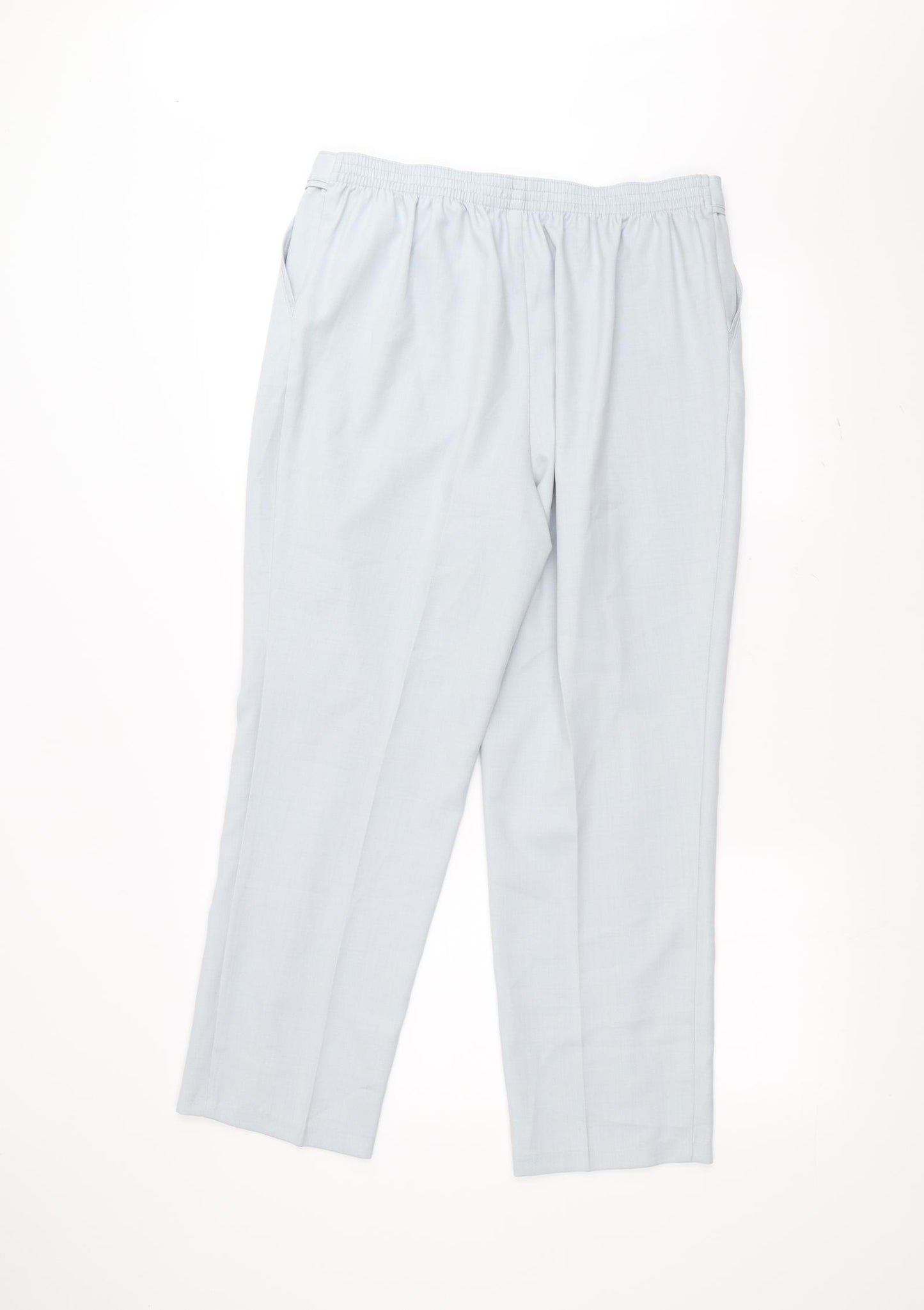 Marks and Spencer Womens Blue   Trousers  Size 14 L26 in