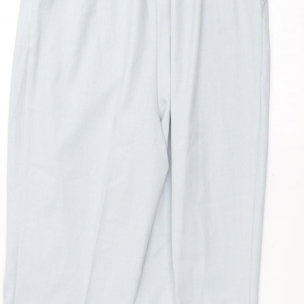 Marks and Spencer Womens Blue   Trousers  Size 14 L26 in