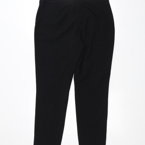 Marks and Spencer Womens Black   Trousers  Size 14 L28 in