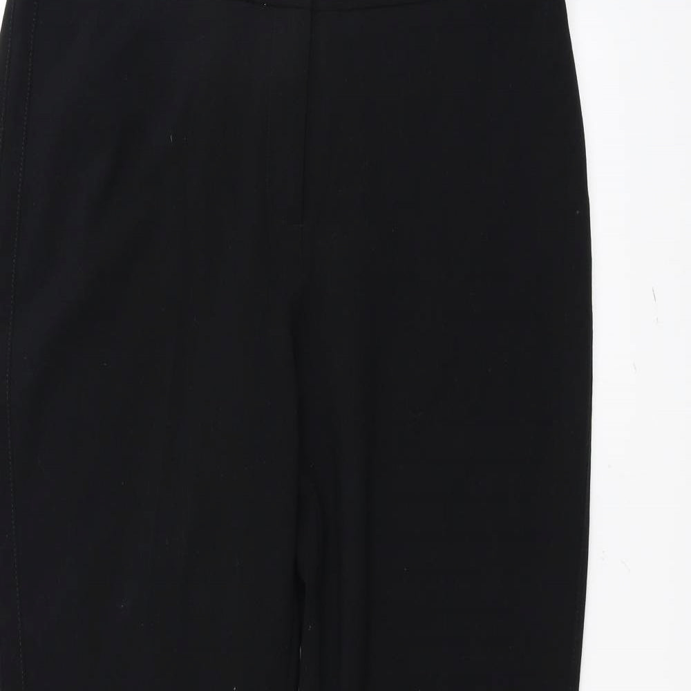 Marks and Spencer Womens Black   Trousers  Size 14 L28 in